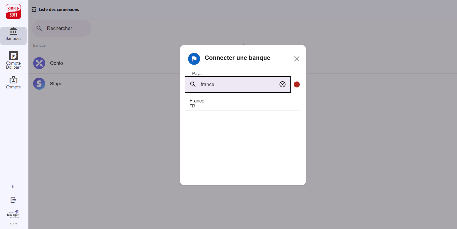 choose your country screenshot